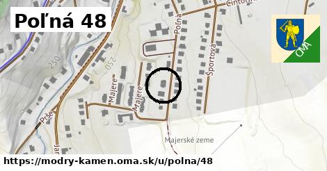 Poľná 48, Modrý Kameň