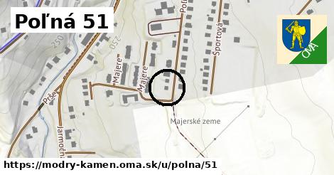 Poľná 51, Modrý Kameň