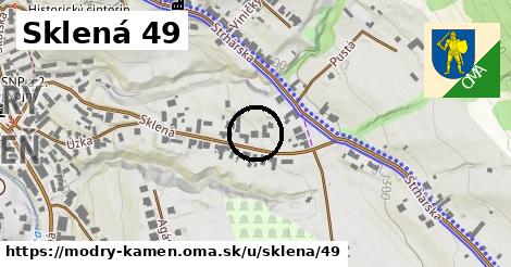 Sklená 49, Modrý Kameň