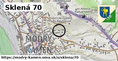 Sklená 70, Modrý Kameň