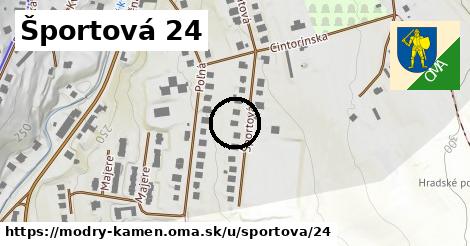 Športová 24, Modrý Kameň