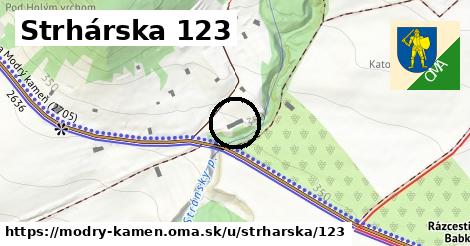 Strhárska 123, Modrý Kameň