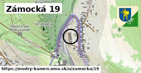 Zámocká 19, Modrý Kameň