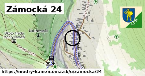 Zámocká 24, Modrý Kameň