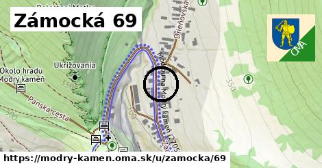 Zámocká 69, Modrý Kameň