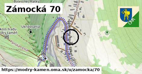 Zámocká 70, Modrý Kameň