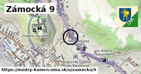 Zámocká 9, Modrý Kameň