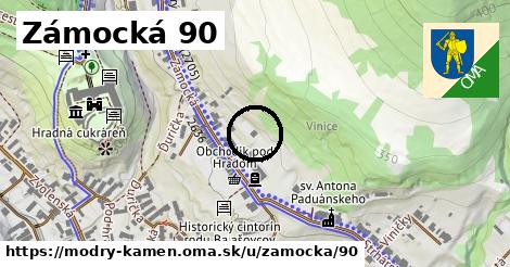 Zámocká 90, Modrý Kameň