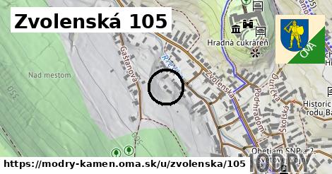 Zvolenská 105, Modrý Kameň