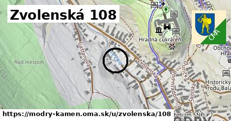 Zvolenská 108, Modrý Kameň