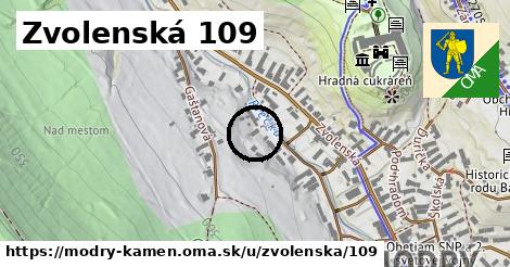 Zvolenská 109, Modrý Kameň