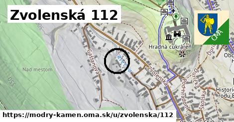 Zvolenská 112, Modrý Kameň