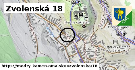 Zvolenská 18, Modrý Kameň