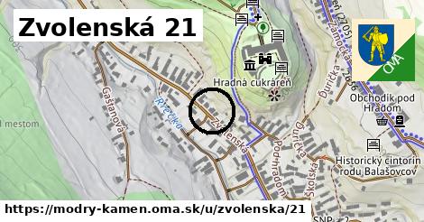 Zvolenská 21, Modrý Kameň