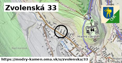 Zvolenská 33, Modrý Kameň