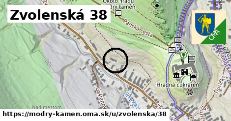 Zvolenská 38, Modrý Kameň