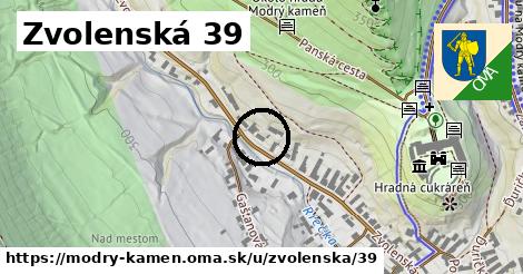 Zvolenská 39, Modrý Kameň