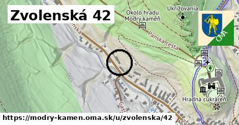 Zvolenská 42, Modrý Kameň