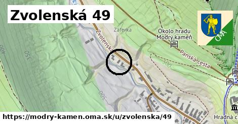 Zvolenská 49, Modrý Kameň