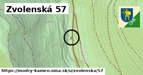 Zvolenská 57, Modrý Kameň