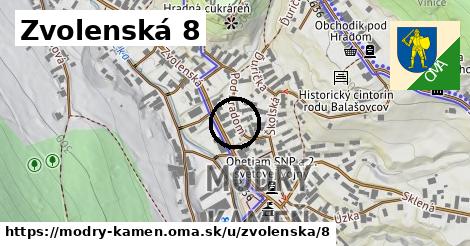 Zvolenská 8, Modrý Kameň