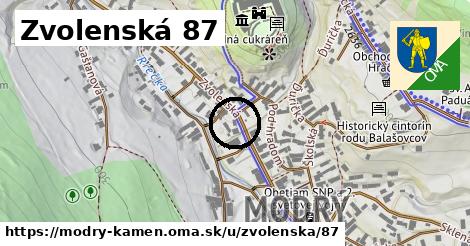 Zvolenská 87, Modrý Kameň