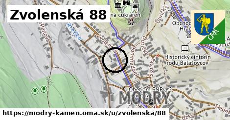 Zvolenská 88, Modrý Kameň