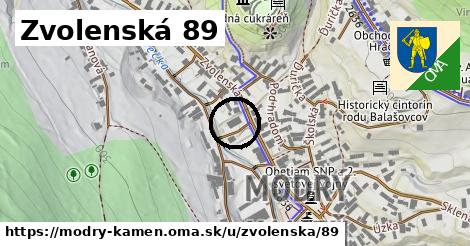 Zvolenská 89, Modrý Kameň