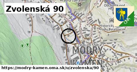 Zvolenská 90, Modrý Kameň