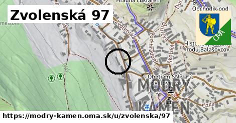 Zvolenská 97, Modrý Kameň