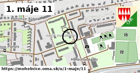 1. máje 11, Mohelnice
