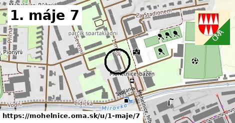 1. máje 7, Mohelnice