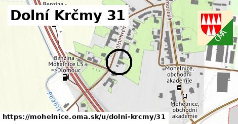 Dolní Krčmy 31, Mohelnice