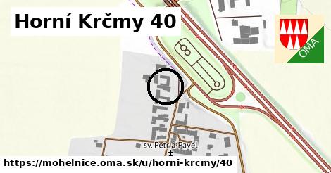 Horní Krčmy 40, Mohelnice