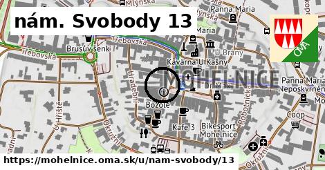 nám. Svobody 13, Mohelnice
