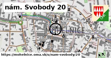 nám. Svobody 20, Mohelnice
