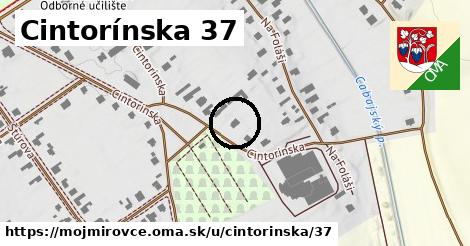 Cintorínska 37, Mojmírovce