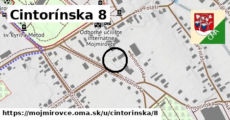 Cintorínska 8, Mojmírovce