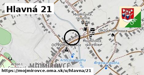 Hlavná 21, Mojmírovce