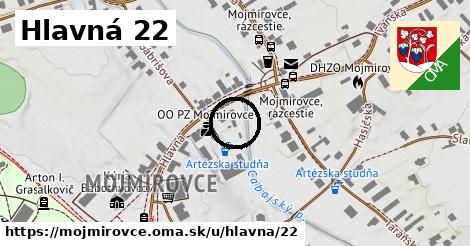 Hlavná 22, Mojmírovce