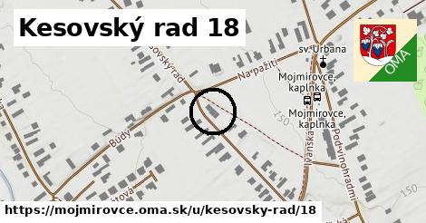 Kesovský rad 18, Mojmírovce
