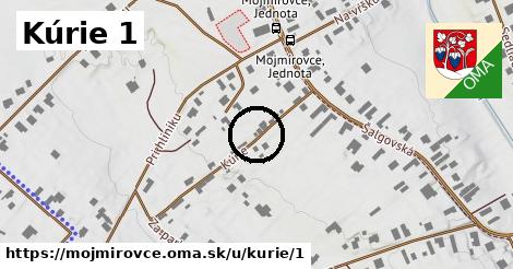 Kúrie 1, Mojmírovce