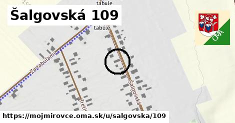 Šalgovská 109, Mojmírovce