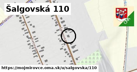Šalgovská 110, Mojmírovce