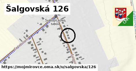 Šalgovská 126, Mojmírovce
