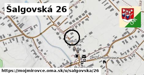 Šalgovská 26, Mojmírovce