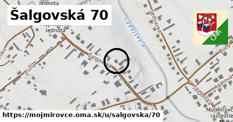 Šalgovská 70, Mojmírovce