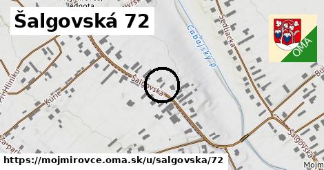 Šalgovská 72, Mojmírovce