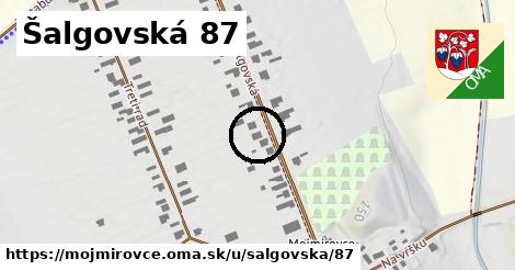 Šalgovská 87, Mojmírovce