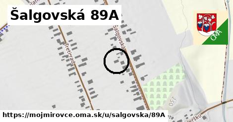 Šalgovská 89A, Mojmírovce